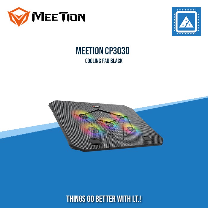 MEETION CP3030 COOLING PAD BLACK MEETION CP3030 COOLING PAD BLACK